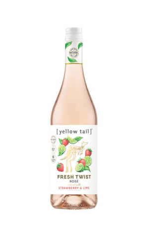 Yellow Tail Fresh Twist Rose Strawberry & Lime 750 ml