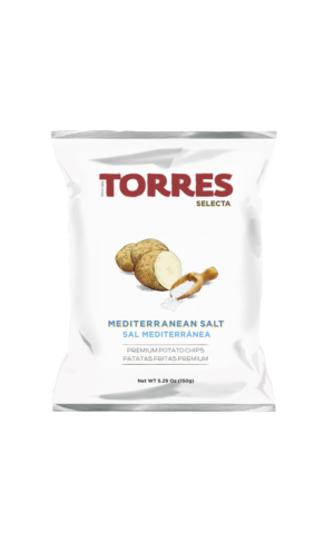 Patatas Torres Mediterranean Salt (Sal Mediterranea) 150 gr