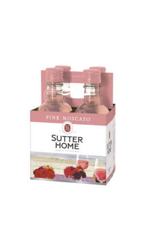 Sutter Home Pink Moscato pack 4x187.5 ml